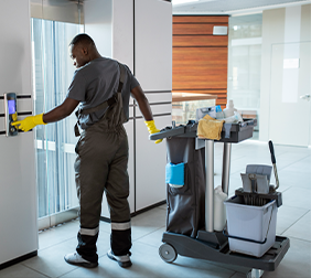 Commercial Janitorial Cleaning Built Around Spring's Facilities